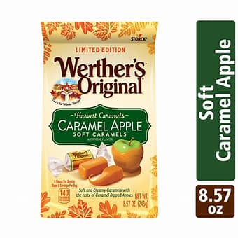 Werther's Original Caramel Apple Soft Caramels 8.57oz