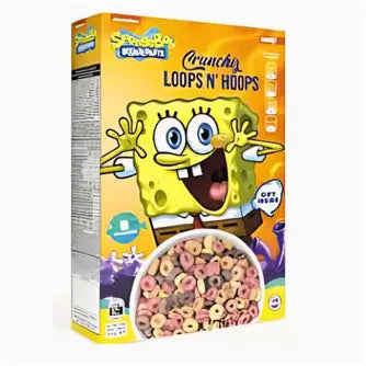 Nickelodeon SpongeBob Loops n' Hoops 375g
