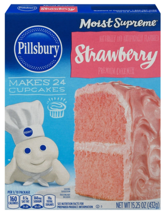 Pillsbury Strawberry Cake Mix 375g