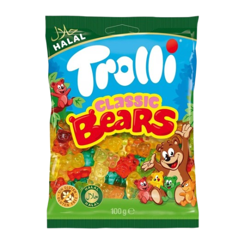 Trolli Halal Classic Bears 100g