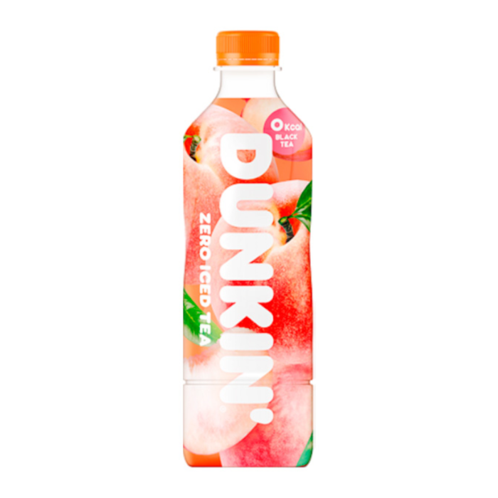 DUNKIN Zero Iced Tea White Peach 500ml