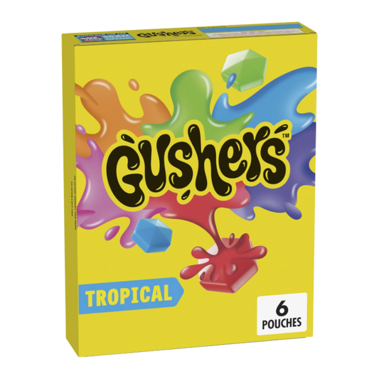 Betty Crocker Fruit Gushers Tropical Flavors 4.8oz