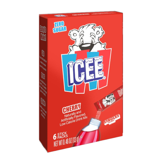 Icee Singles To Go Cherry Drink Mix 0.46oz