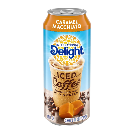 International Delight Caramel Macchiato Iced Coffee Can 15oz