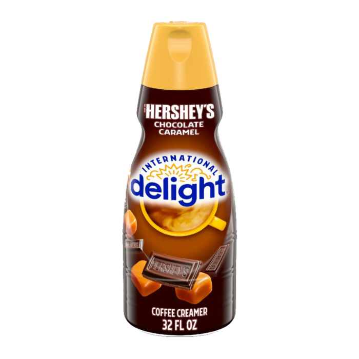 International Delight Coffee Creamer Hershey's Chocolate Caramel 32fl.oz (946ml)