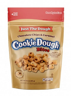 Just the Dough Cookie Dough Bites Chocolate Chips & Caramel