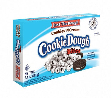 Just The Dough Cookie Dough Bites Cookies 'N Cream