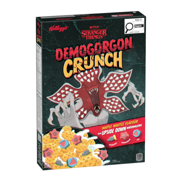 Kellogg's Stranger Things Demogorgon Crunch Cereal 232g