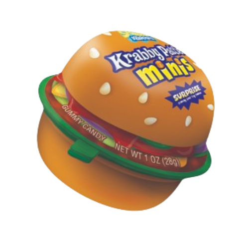Krabby Patty Mini Surprise 1oz with Candy Toy