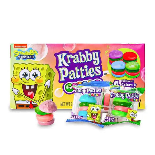 Sponge Bob Krabby Patties Colours Gummy Theatre Box