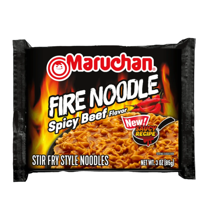 Maruchan Ramen Fire Spicy Beef 3oz (85g)