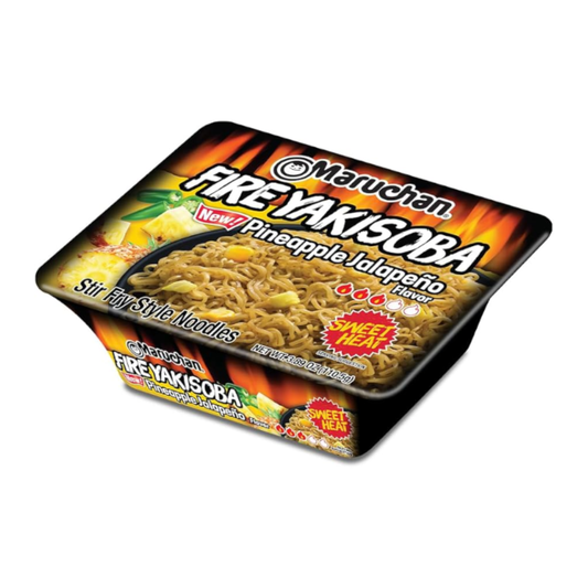 Maruchan Yakisoba Fire Pineapple Jalapeno 3.93oz (111.5g)