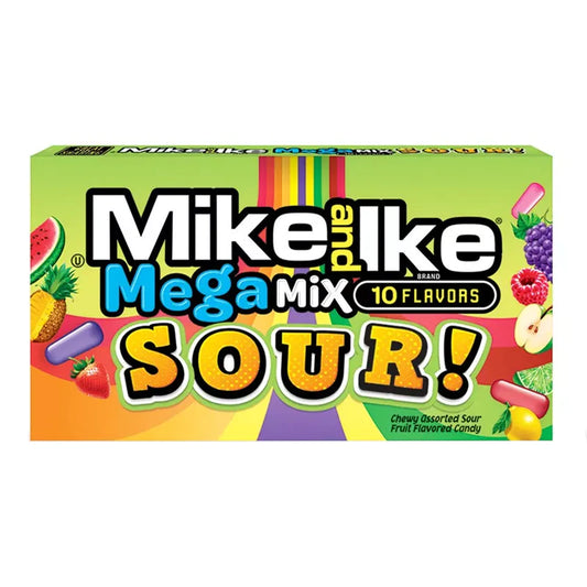 Mike and Ike Mega Mix Sour Theatre Box 4.25oz