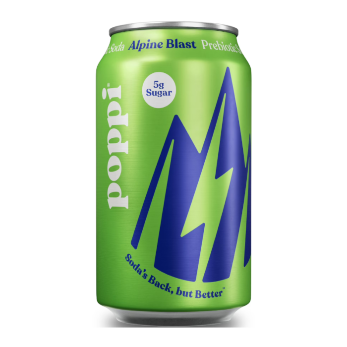 Poppi Prebiotic Soda - Alpine Blast 12oz (355ml)