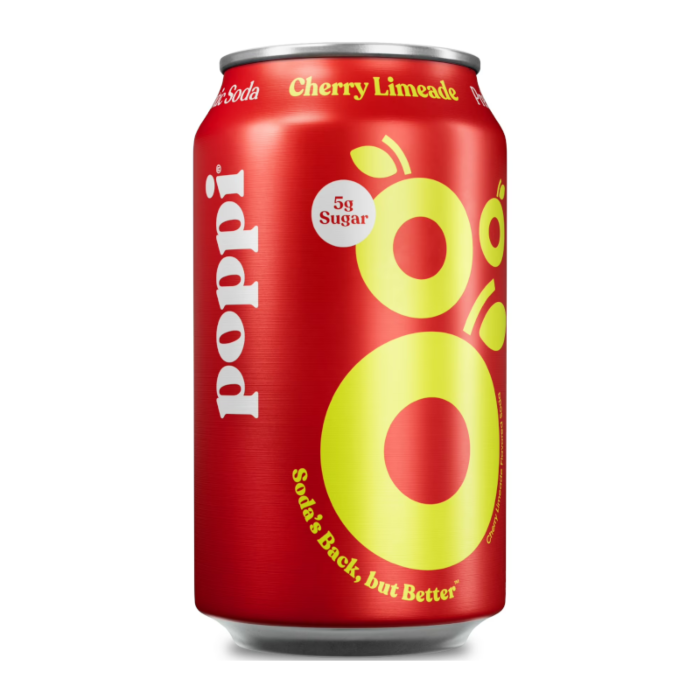 Poppi Prebiotic Soda - Cherry Limeade 12oz (355ml)