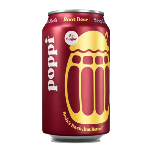 Poppi Prebiotic Soda - Root Beer 12oz (355ml)