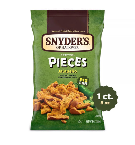 Snyder's Pretzel Pieces Jalapeno 110g