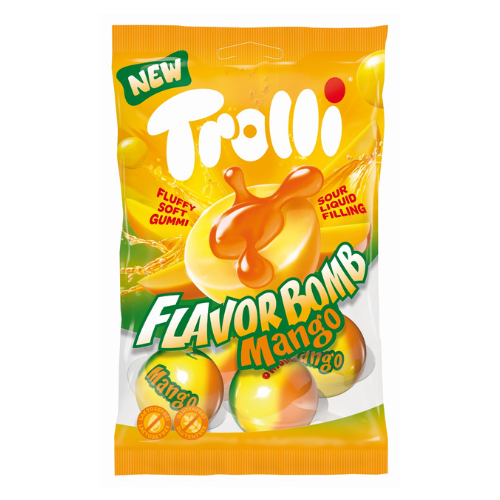 Trolli Flavor Bombs – Mango 75g Peg