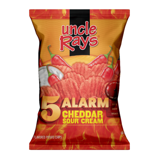 Uncle Ray's 5 Alarm Cheddar & Sour Cream 3oz