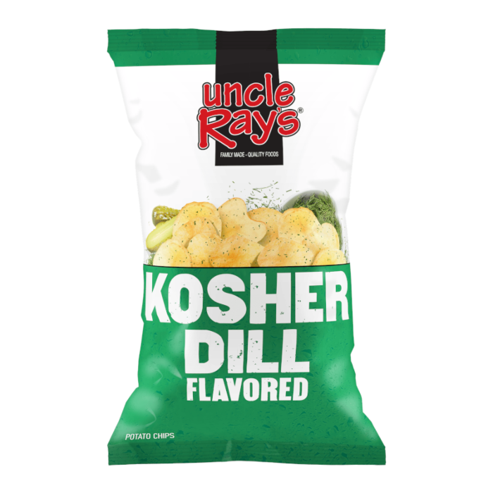 Uncle Ray's Kosher Dill Potato Chips 4.25oz (120g)